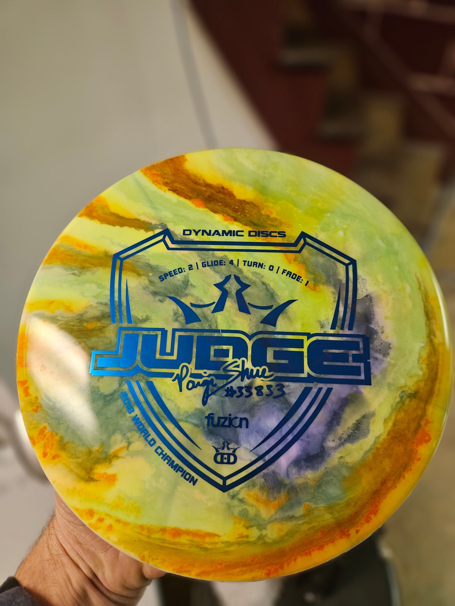 Dyed Fuzion Judge