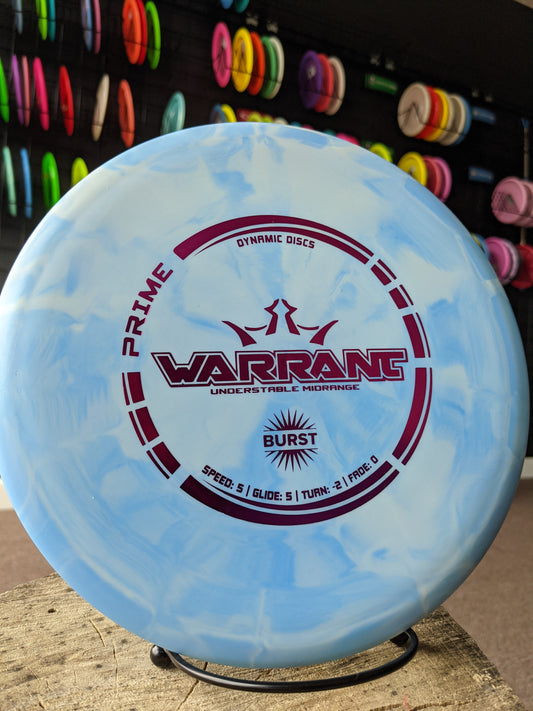 Dynamic Discs Prime Burst Warrant